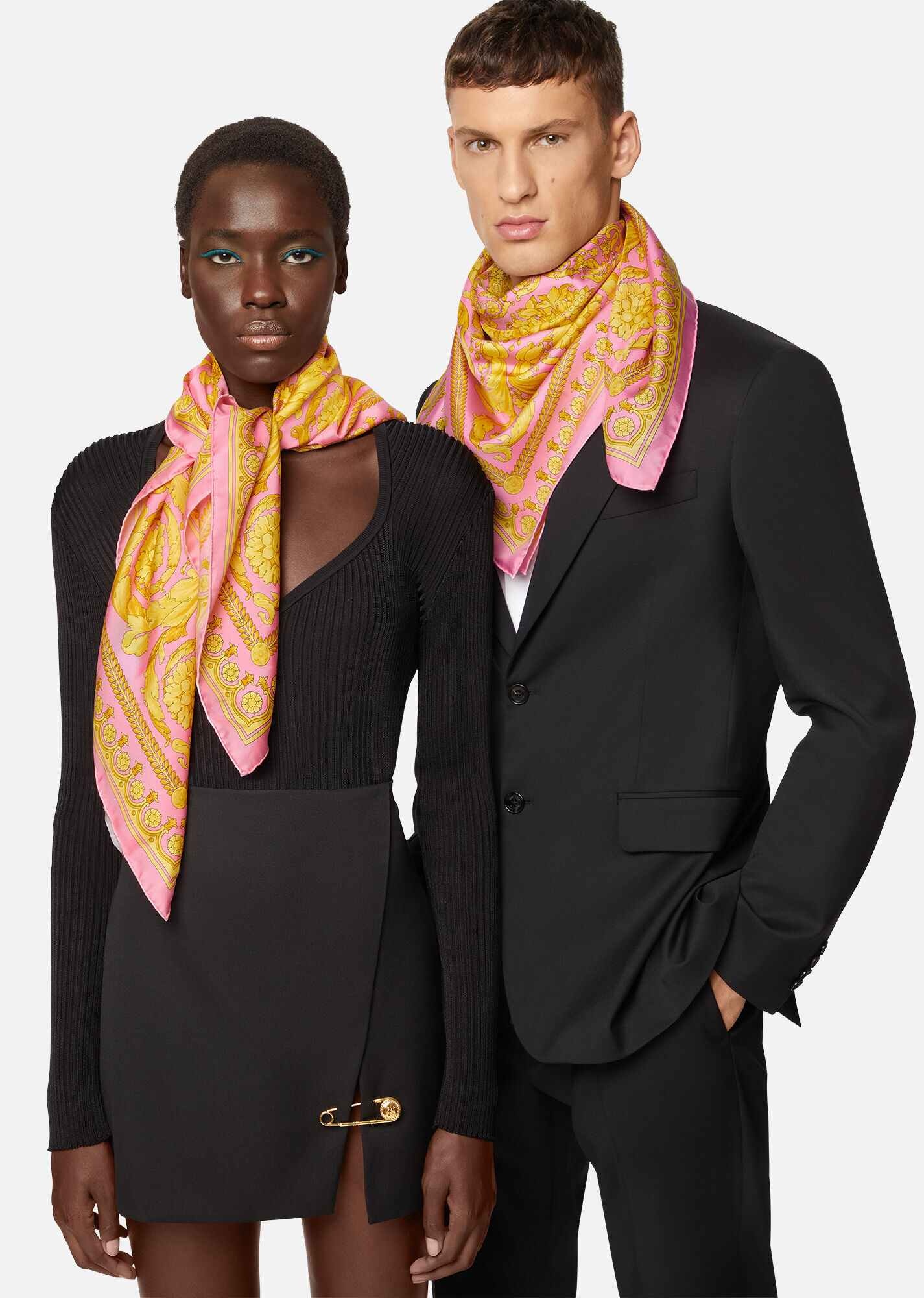 Baroque FW'91 Tribute Silk Foulard - 2