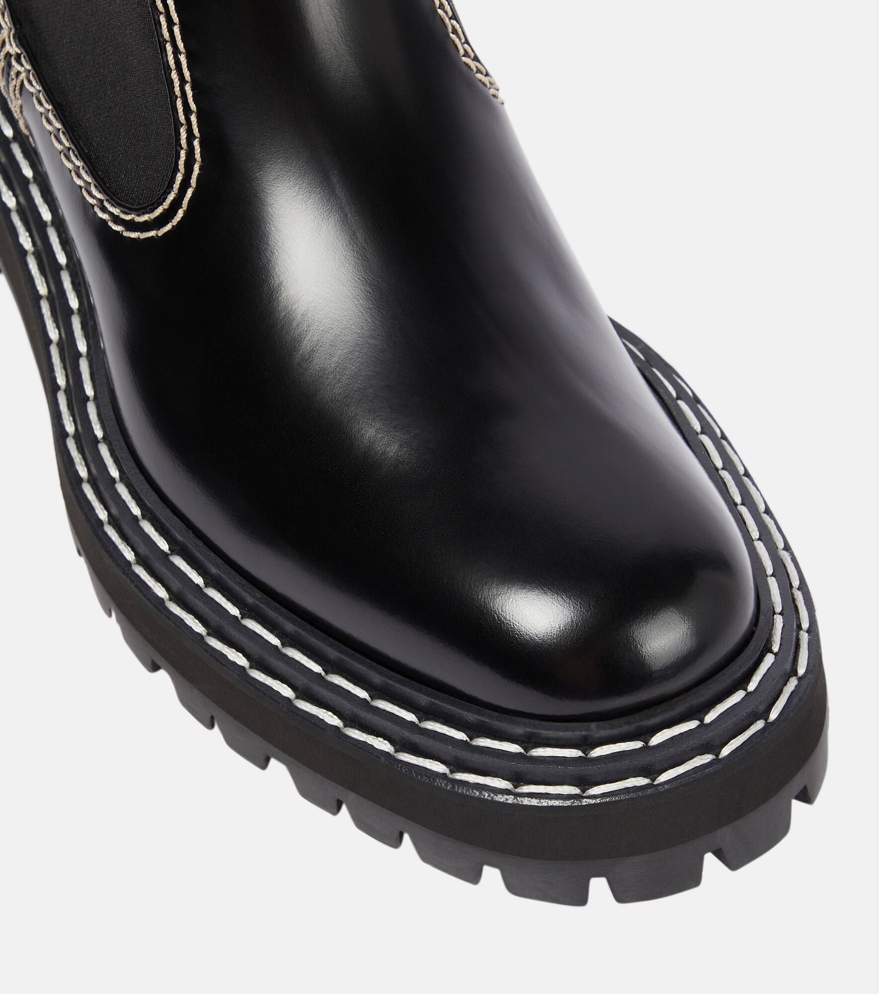 Leather ankle boots - 6