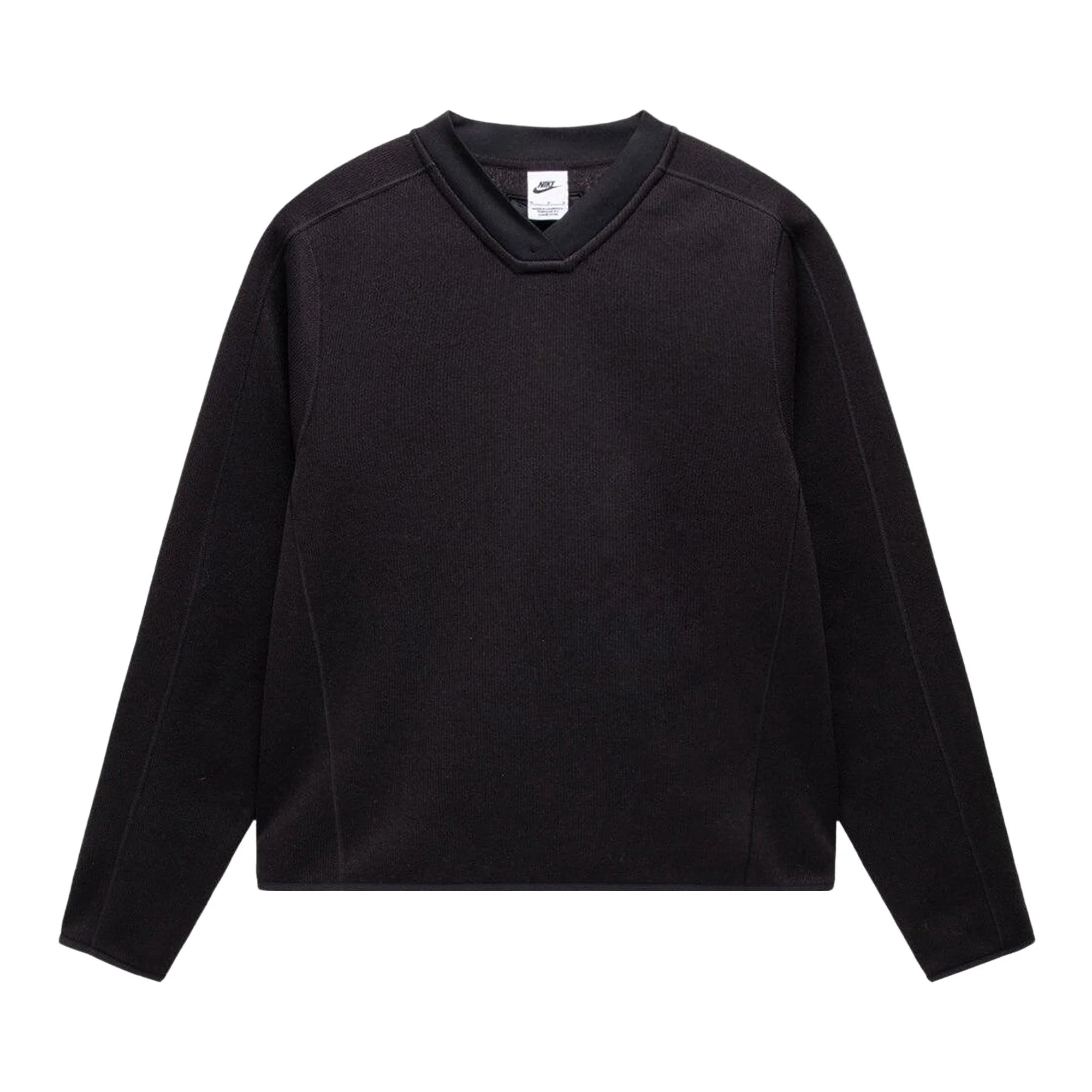 Stussy x Nike Fleece Thermal 'Black' - 1