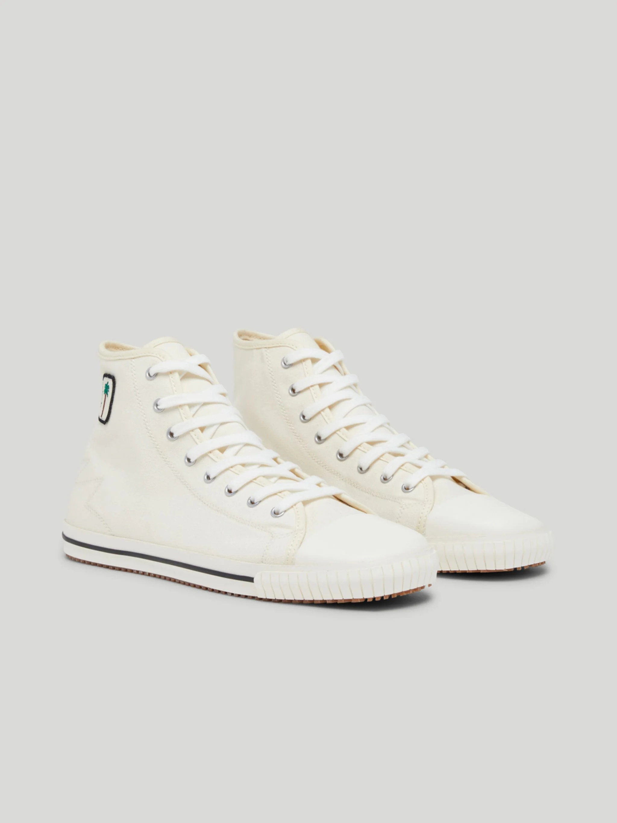 HIGH SQUARE VULCANIZED SNEAKERS - 2