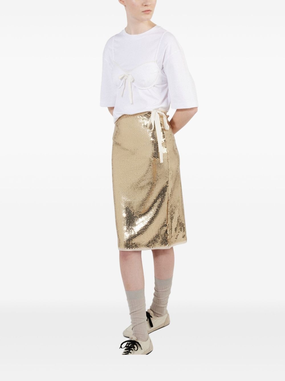 sequinned skirt - 4