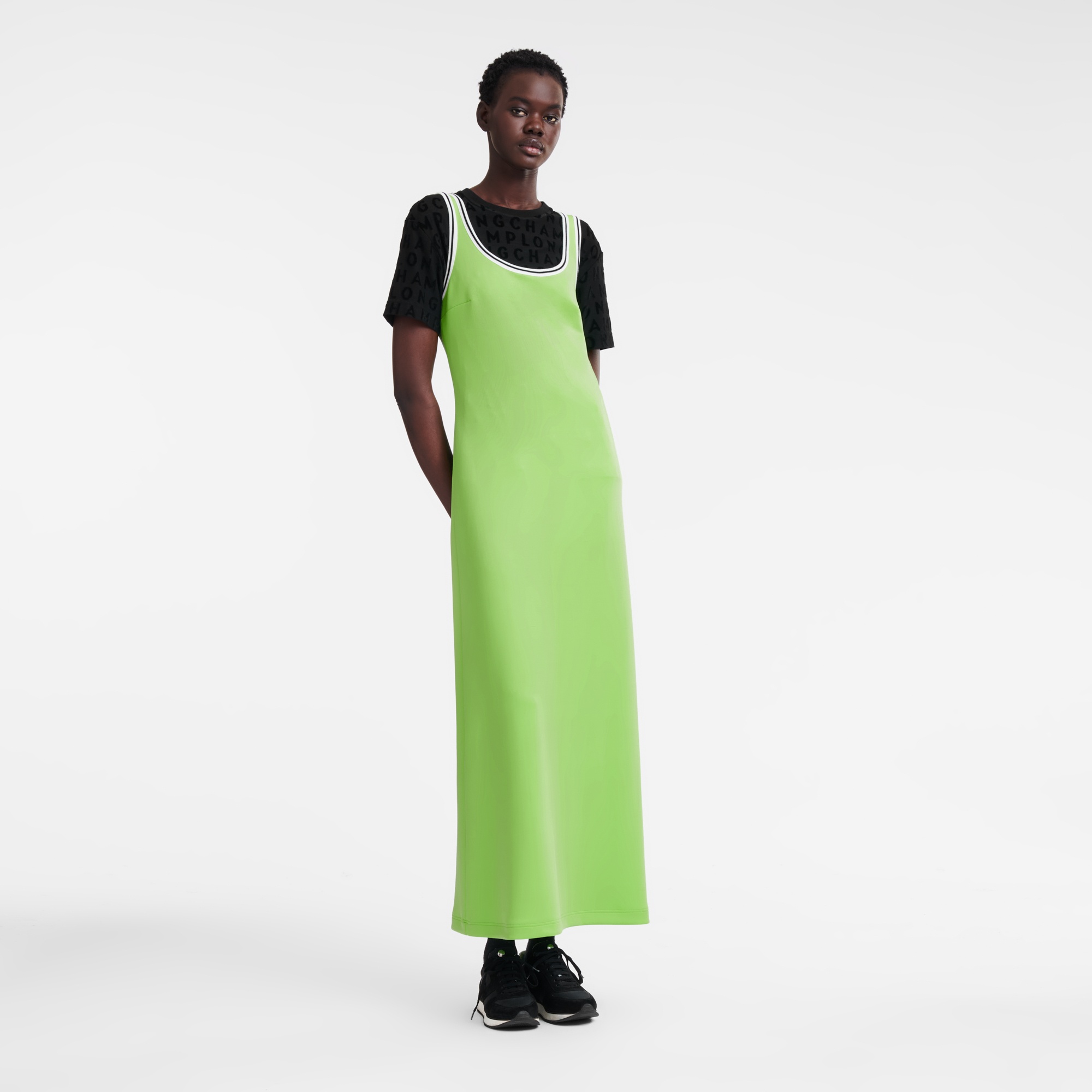 Long dress Green Light - Jersey - 2