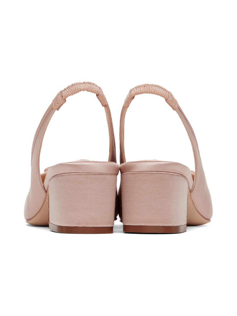 SSENSE Exclusive Pink Slingback 45 Heels 2