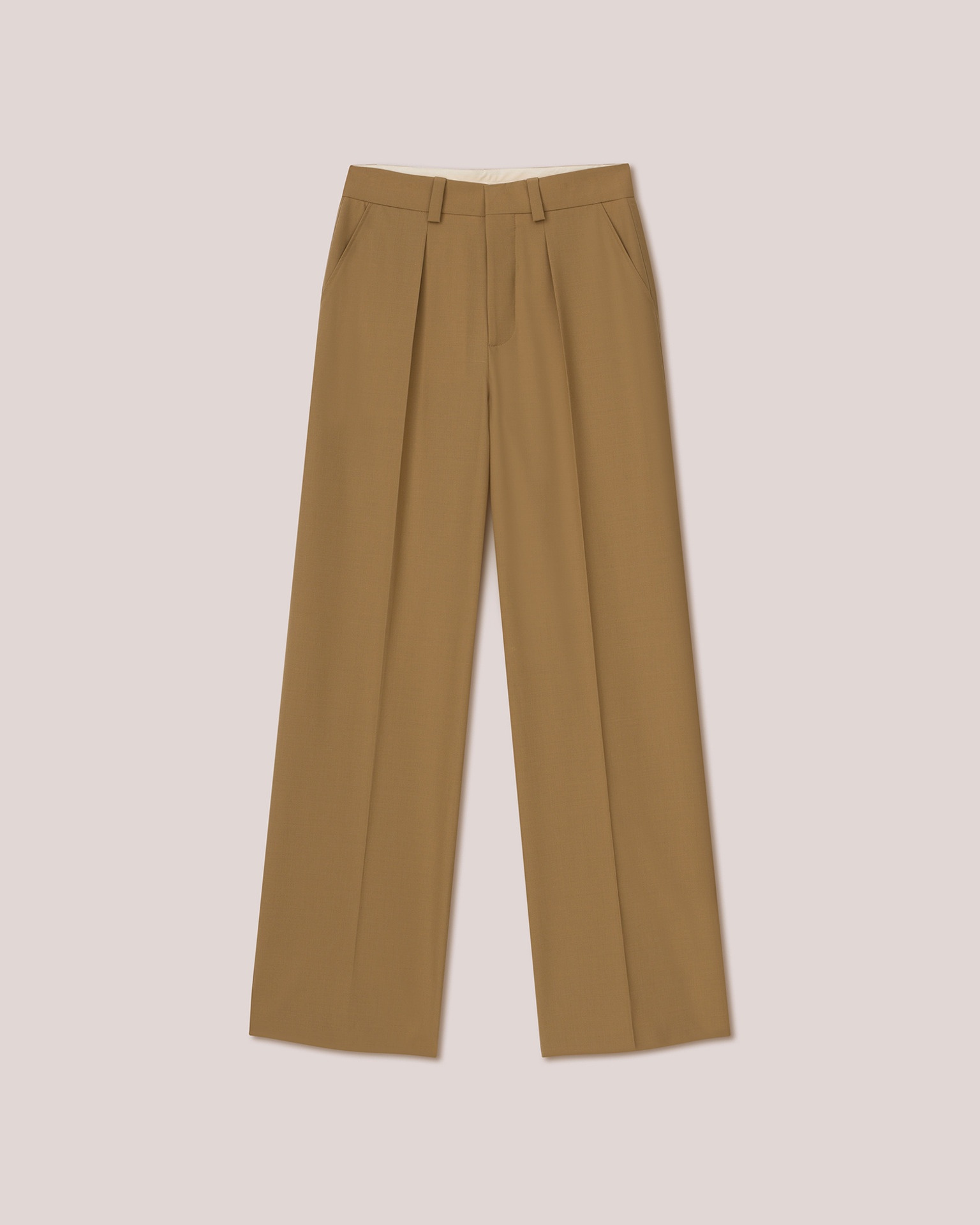 CIAN - Straight-leg suit pants - Camel - 1