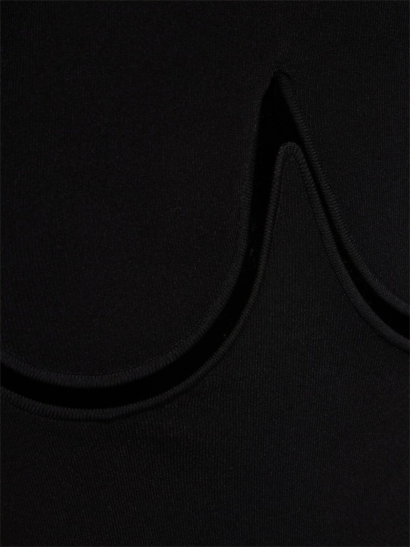 Double underwire knit bodysuit - 4