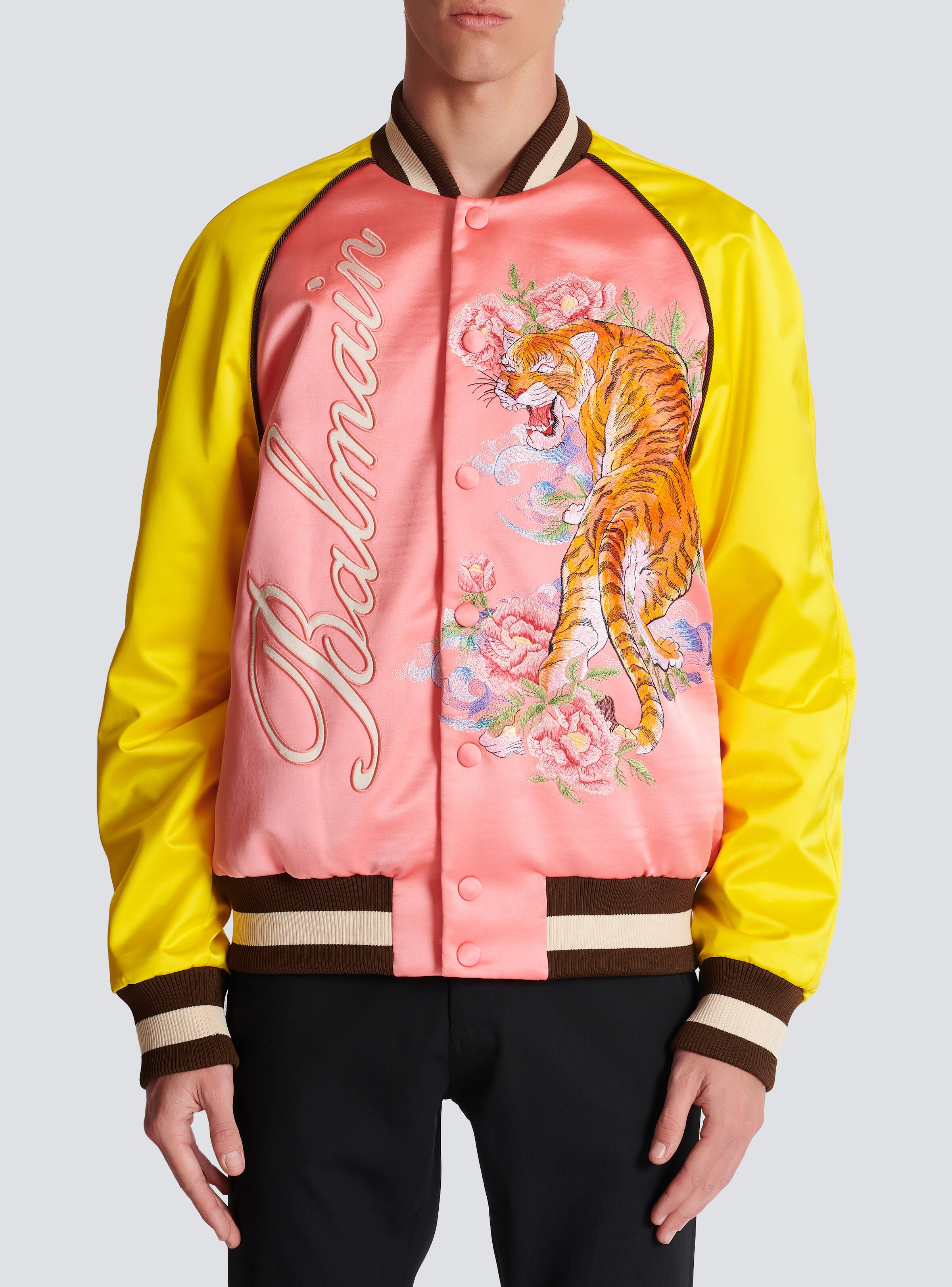 Tiger embroidered bomber - 5