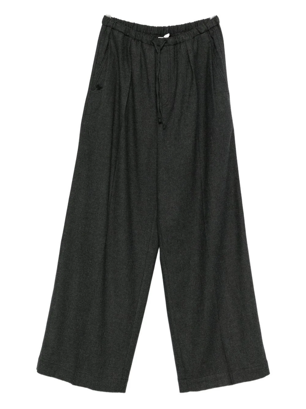 Wool blend trousers - 1