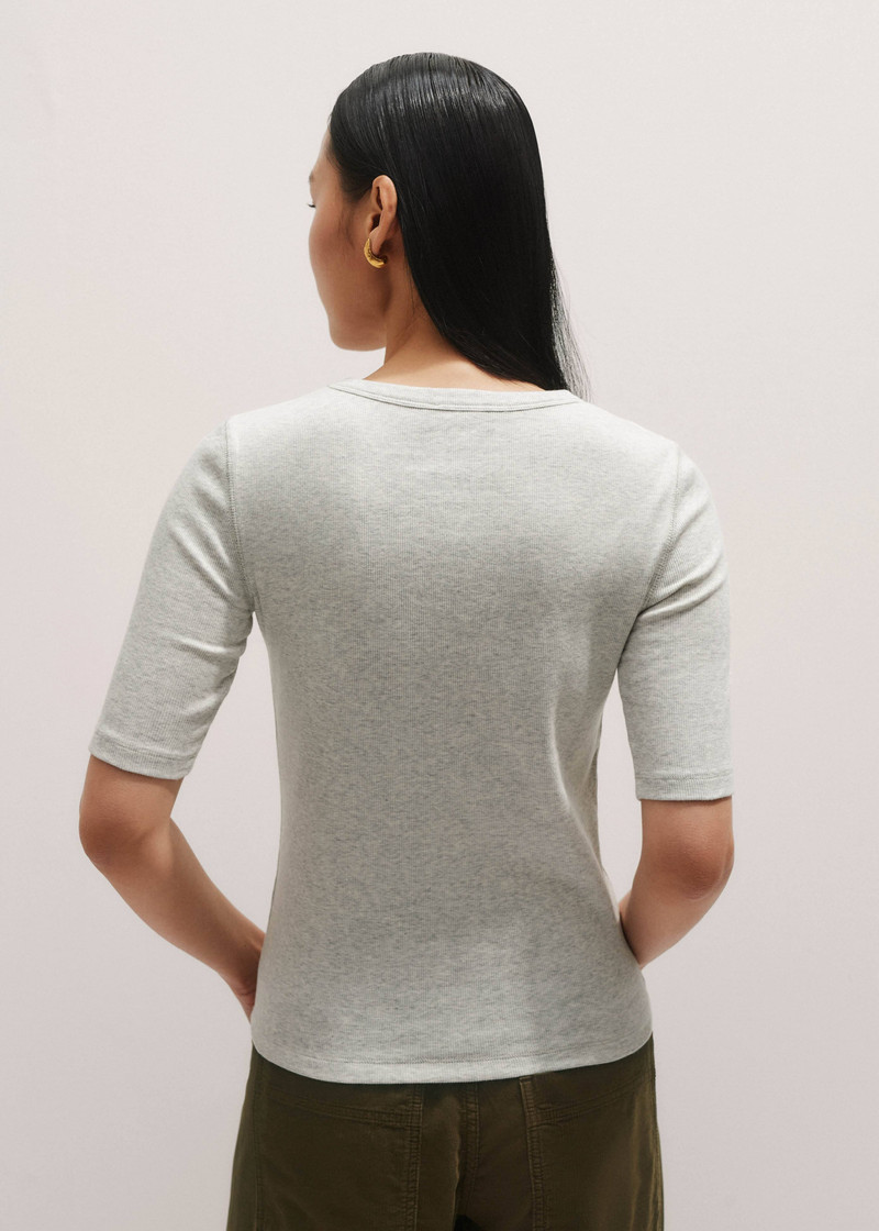 Ultimate Rib Sweater Tee 4