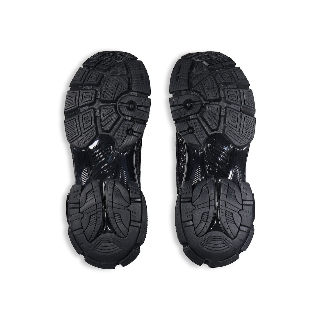 Men's Runner Sneaker With Rhinestones in Black - 7