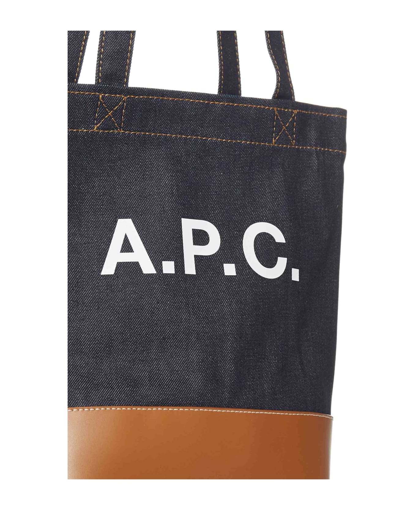 Axelle Denim Small Tote Bag - 4