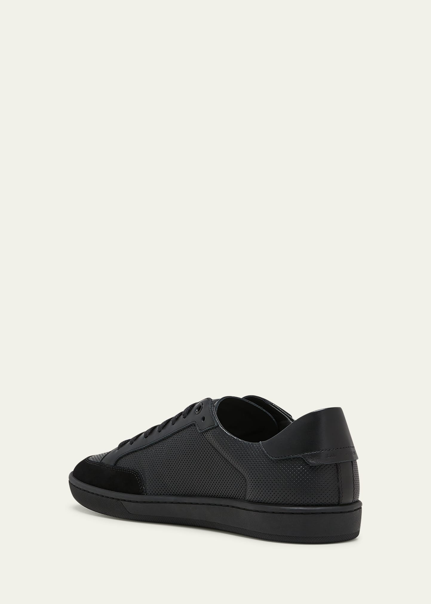Men's Court Classic Perforated Leather Sneakers - 4