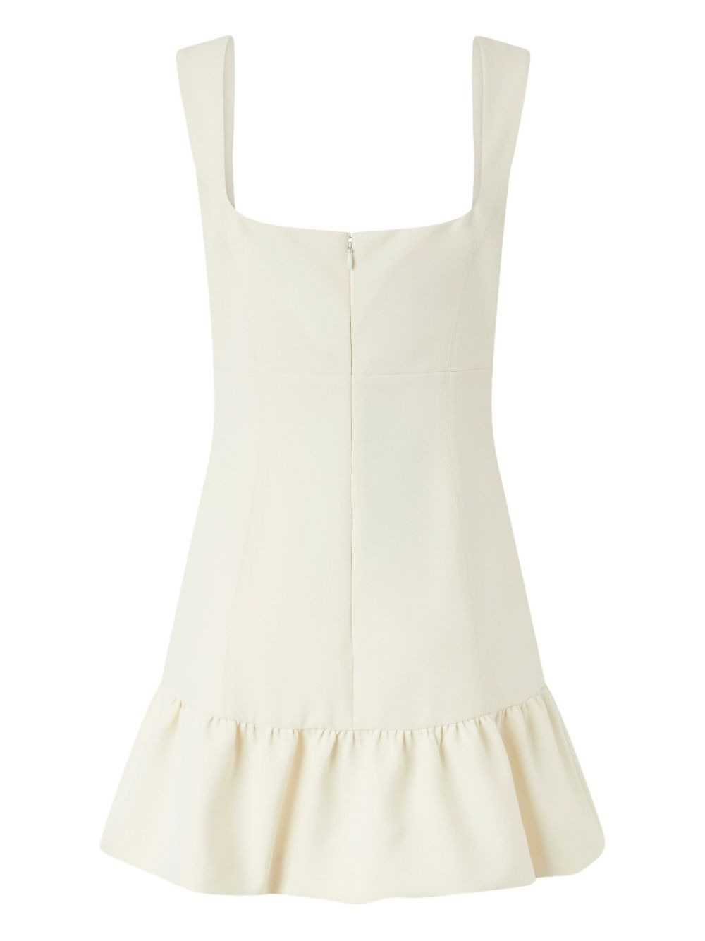 ruffle-hem mini dress - 2