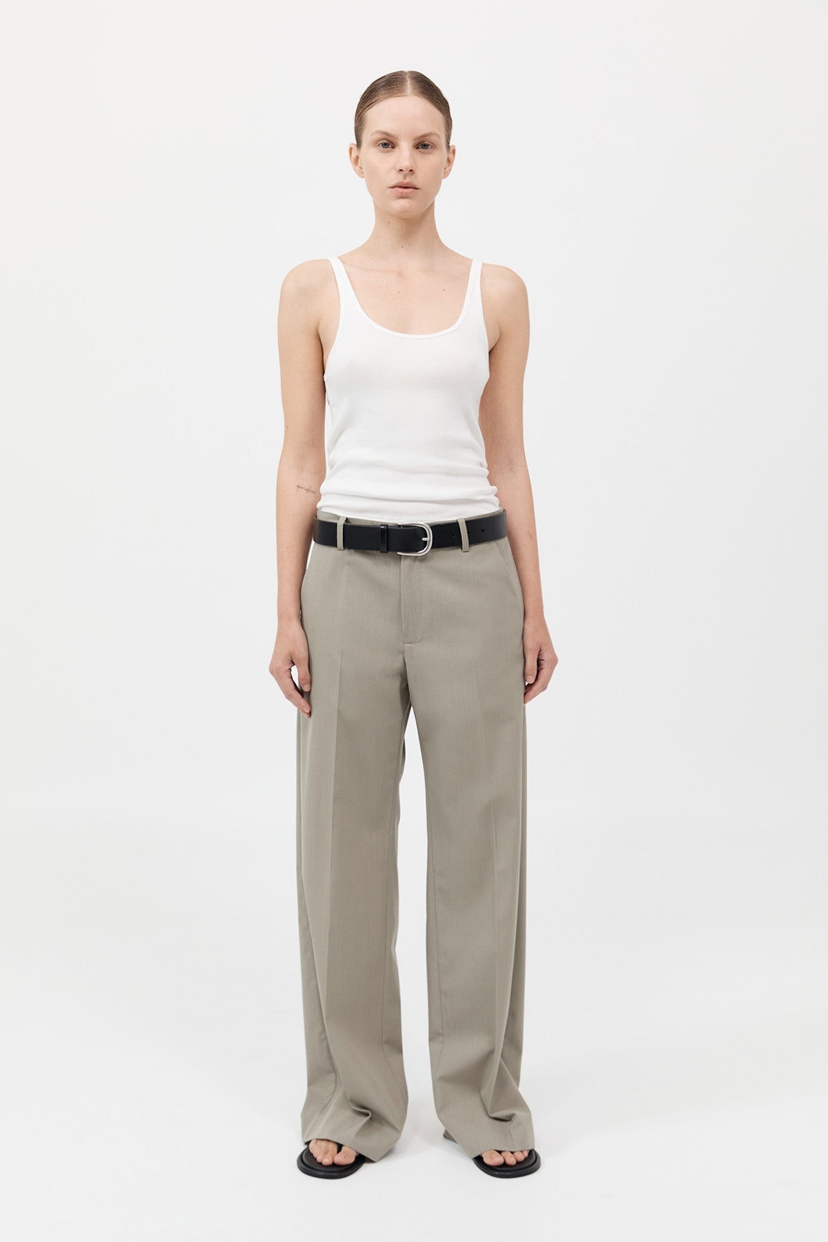 Carter Trousers - Moss Grey - 2