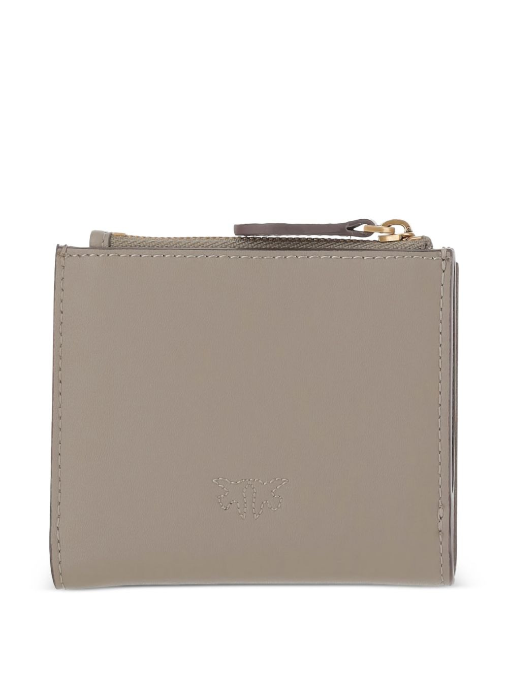 zip-fastening logo wallet - 2
