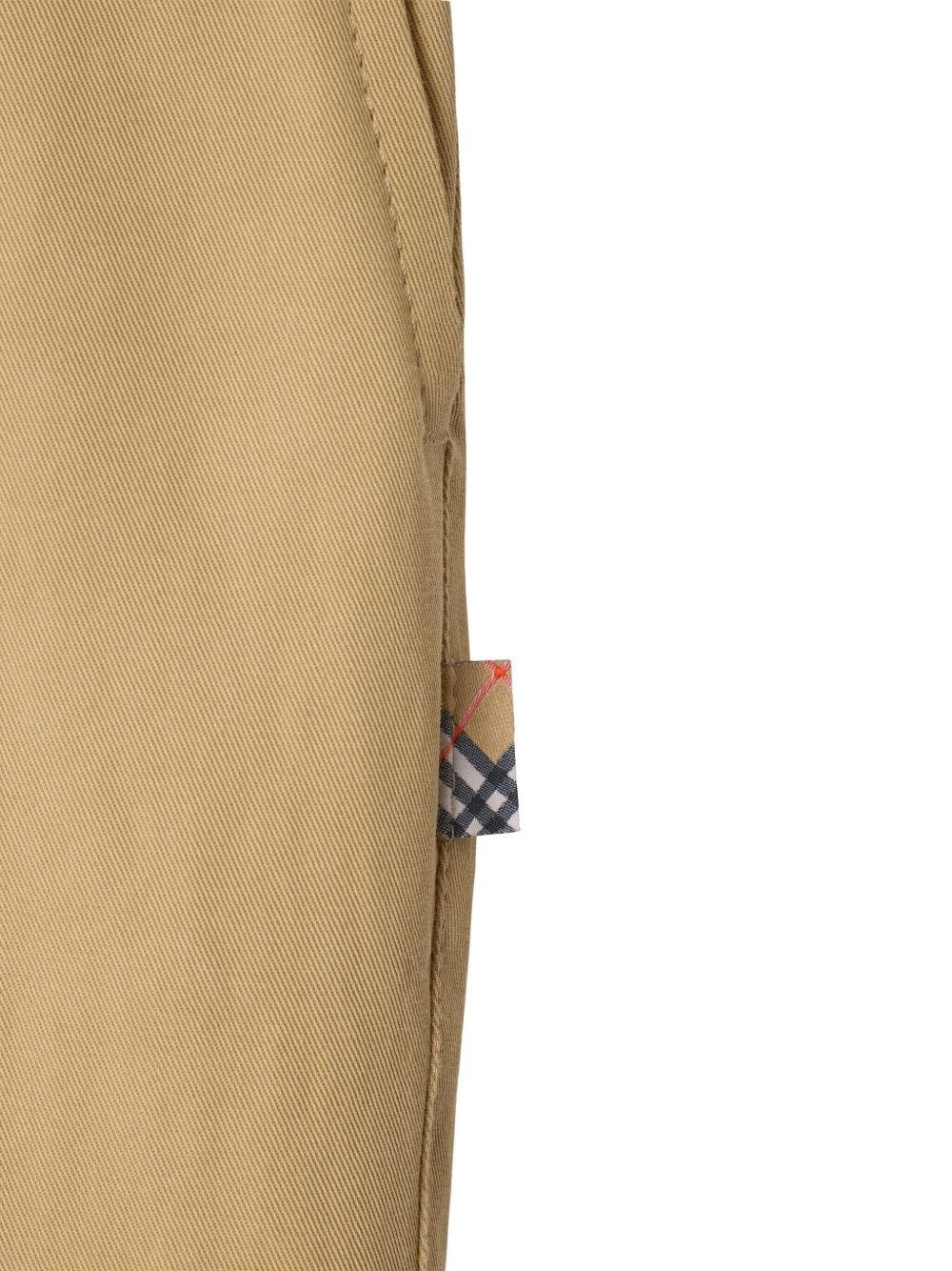 cotton straight pants - 6