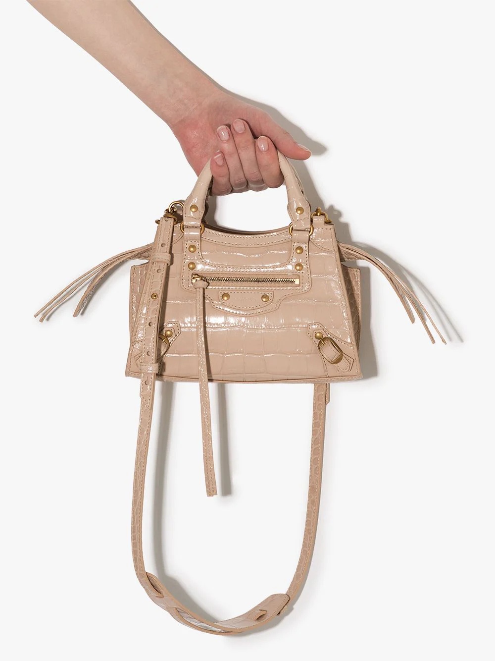 Neo Classic crocodile-effect mini bag - 4