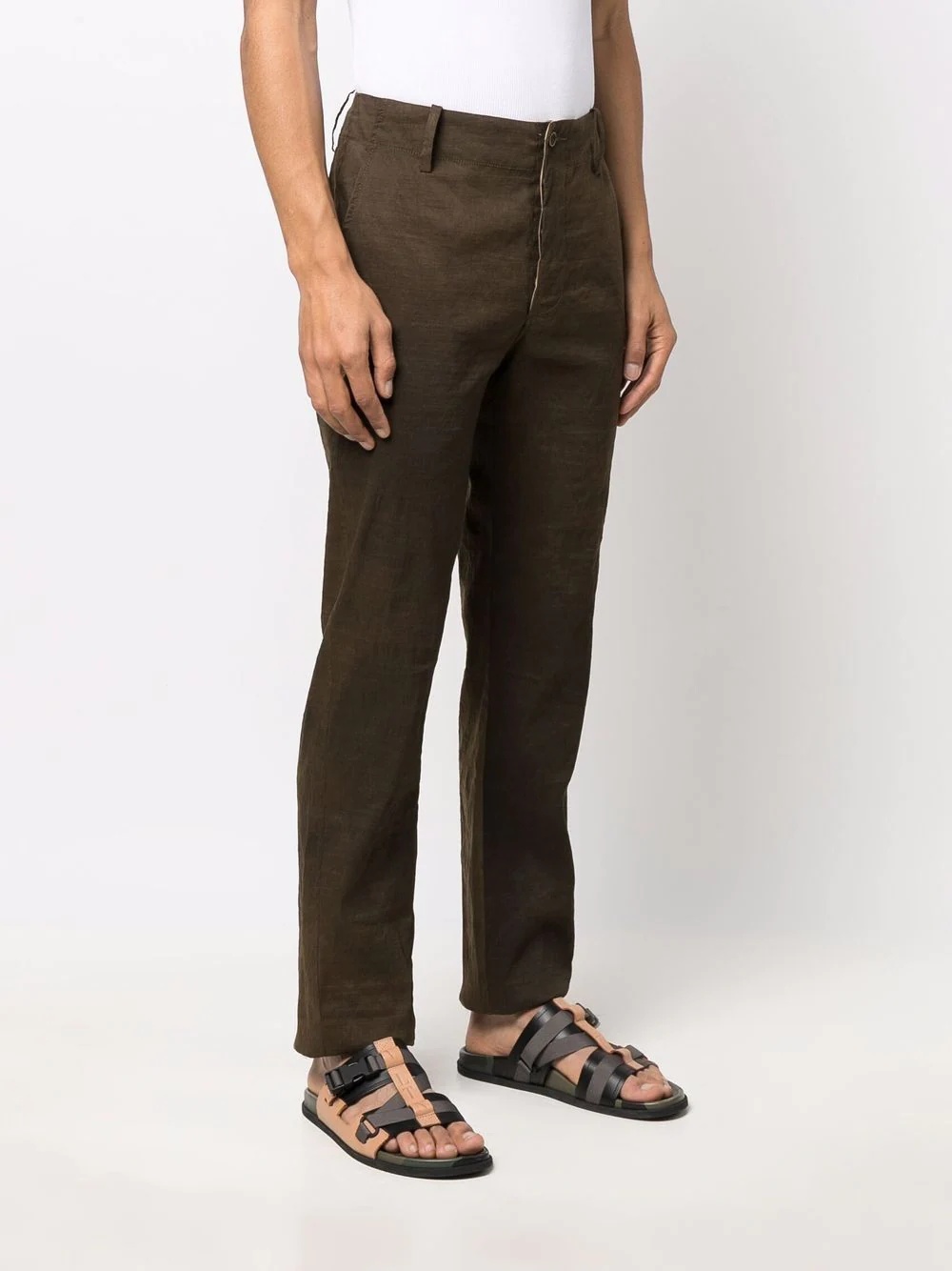 straight-leg trousers - 3