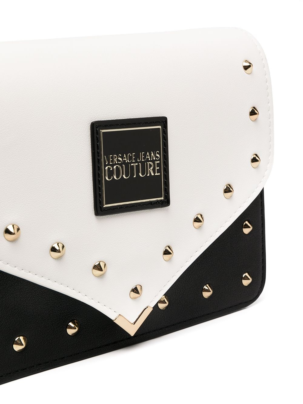 spike studded shoulder bag - 4