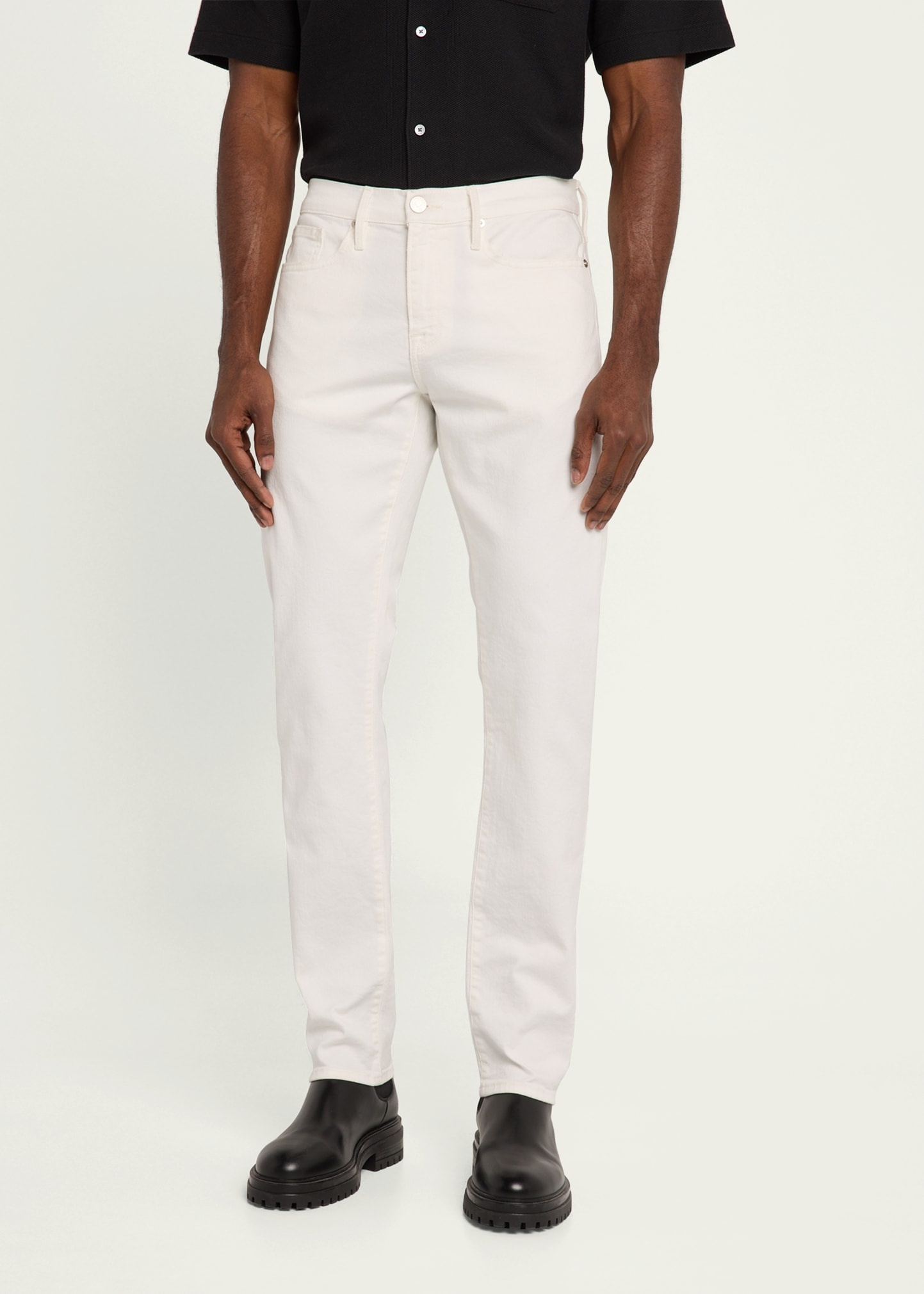 Men's Slim Five-Pocket Pants - 4