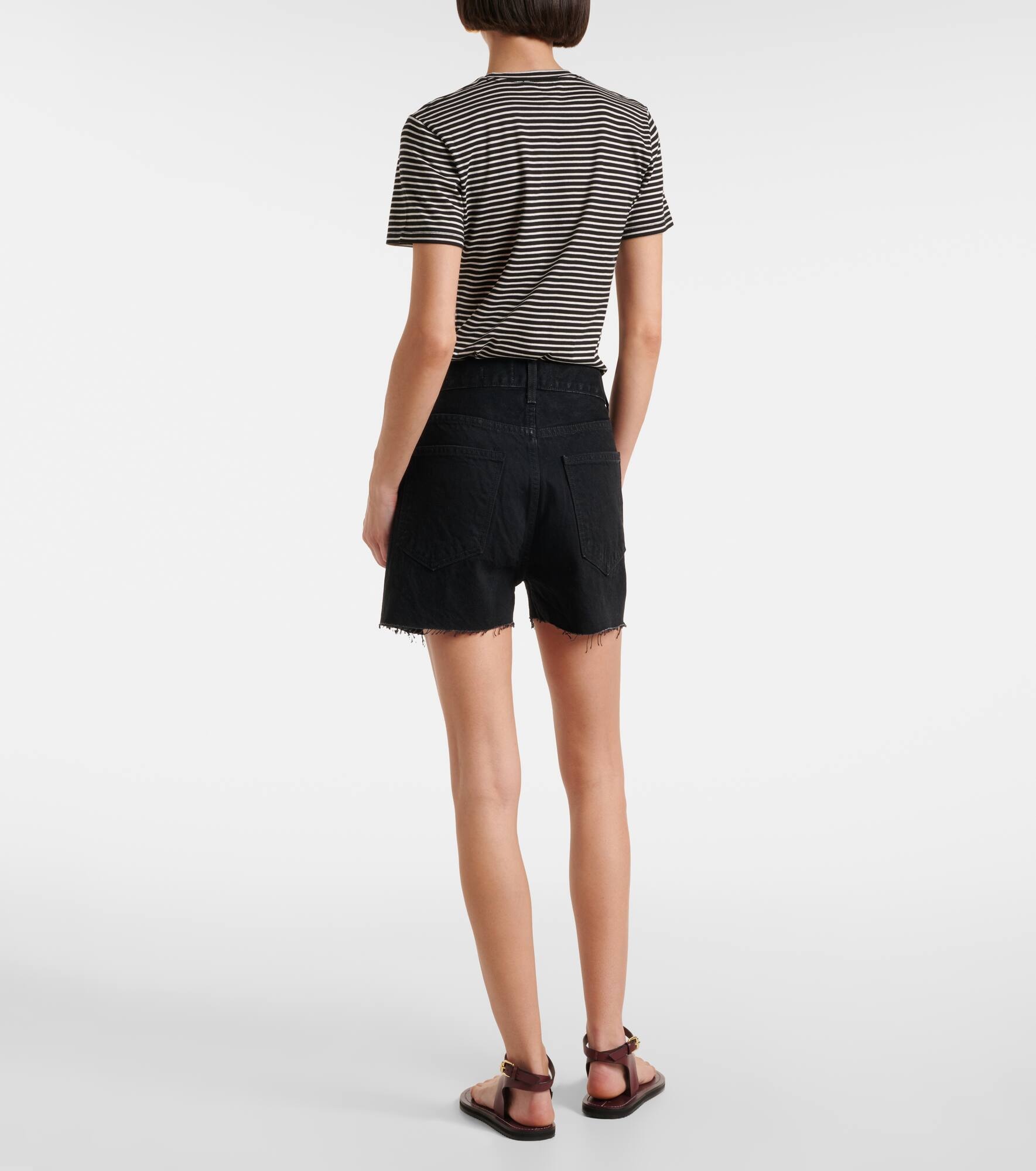 Cobain low-rise denim shorts - 3