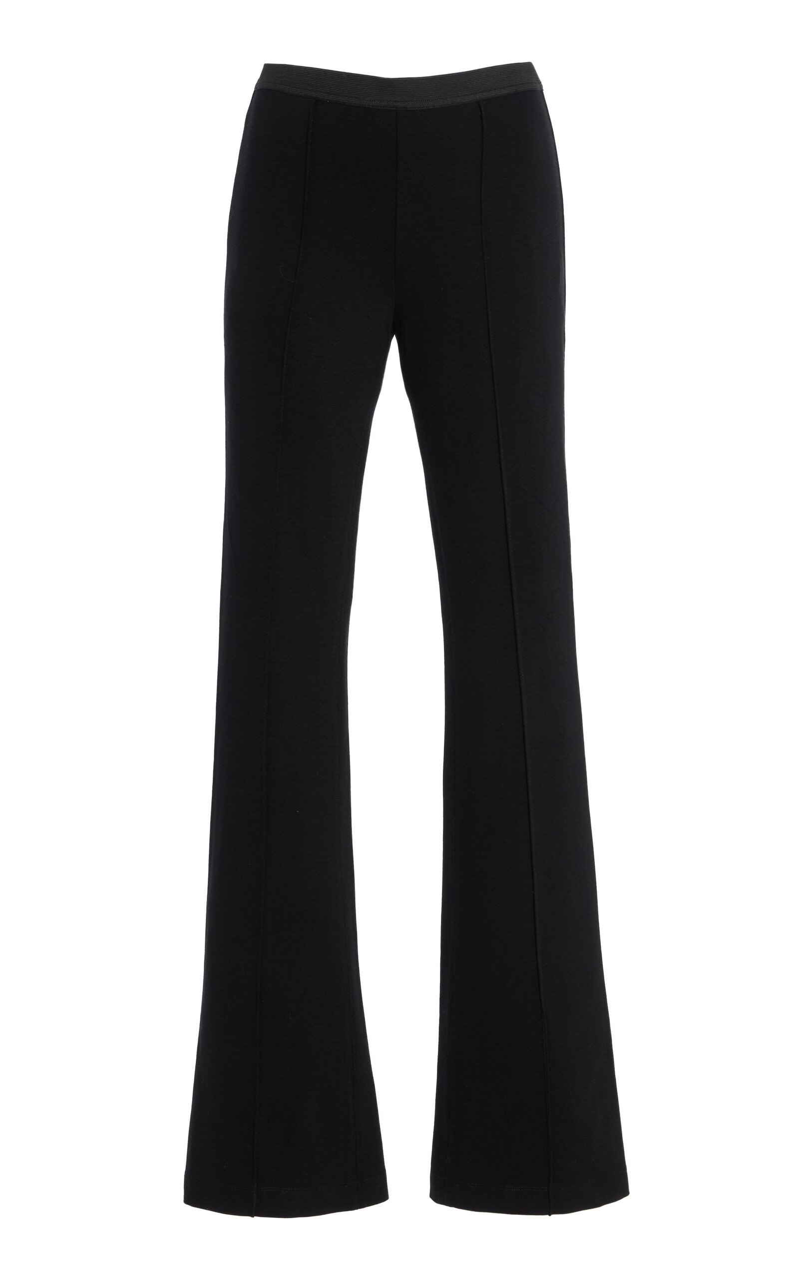 Chloe Stretch-Knite Flared Pants black - 1
