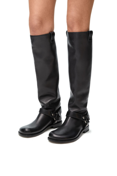 Loewe Campo Biker high boot in soft calfskin outlook