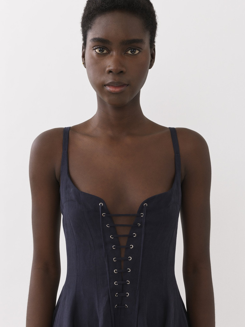 SLEEVELESS MIDI DRESS 5