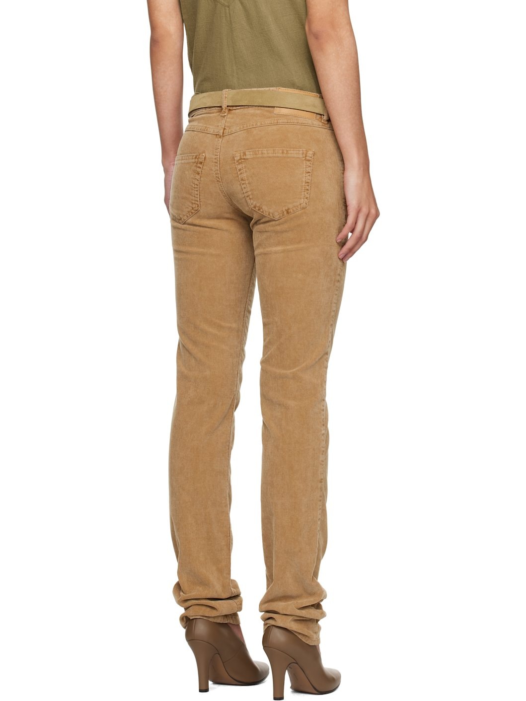 Tan Lois Trousers - 3