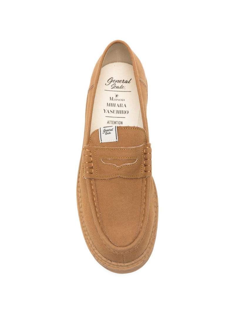 logo-patch loafers 4