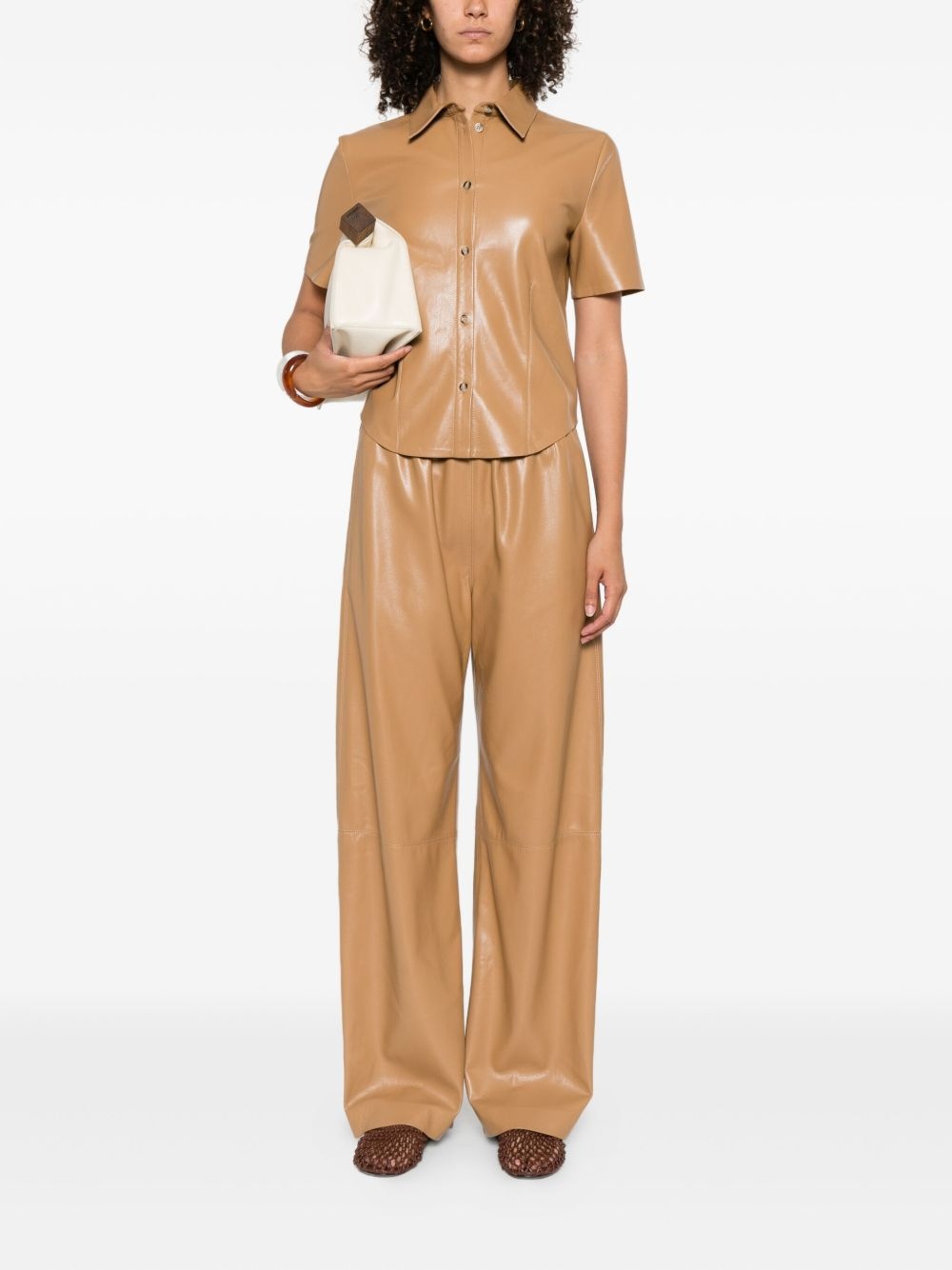 Geb elastic-waist trousers - 2