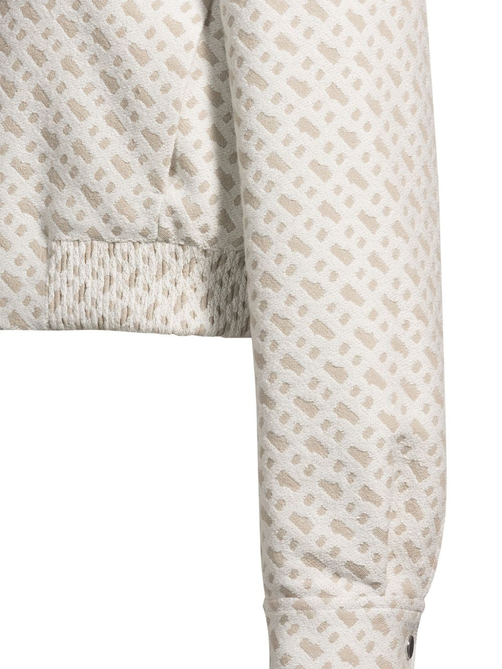 zip-up cropped jacket - 3