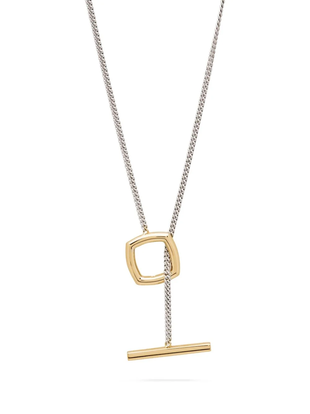 square-shape necklace - 1