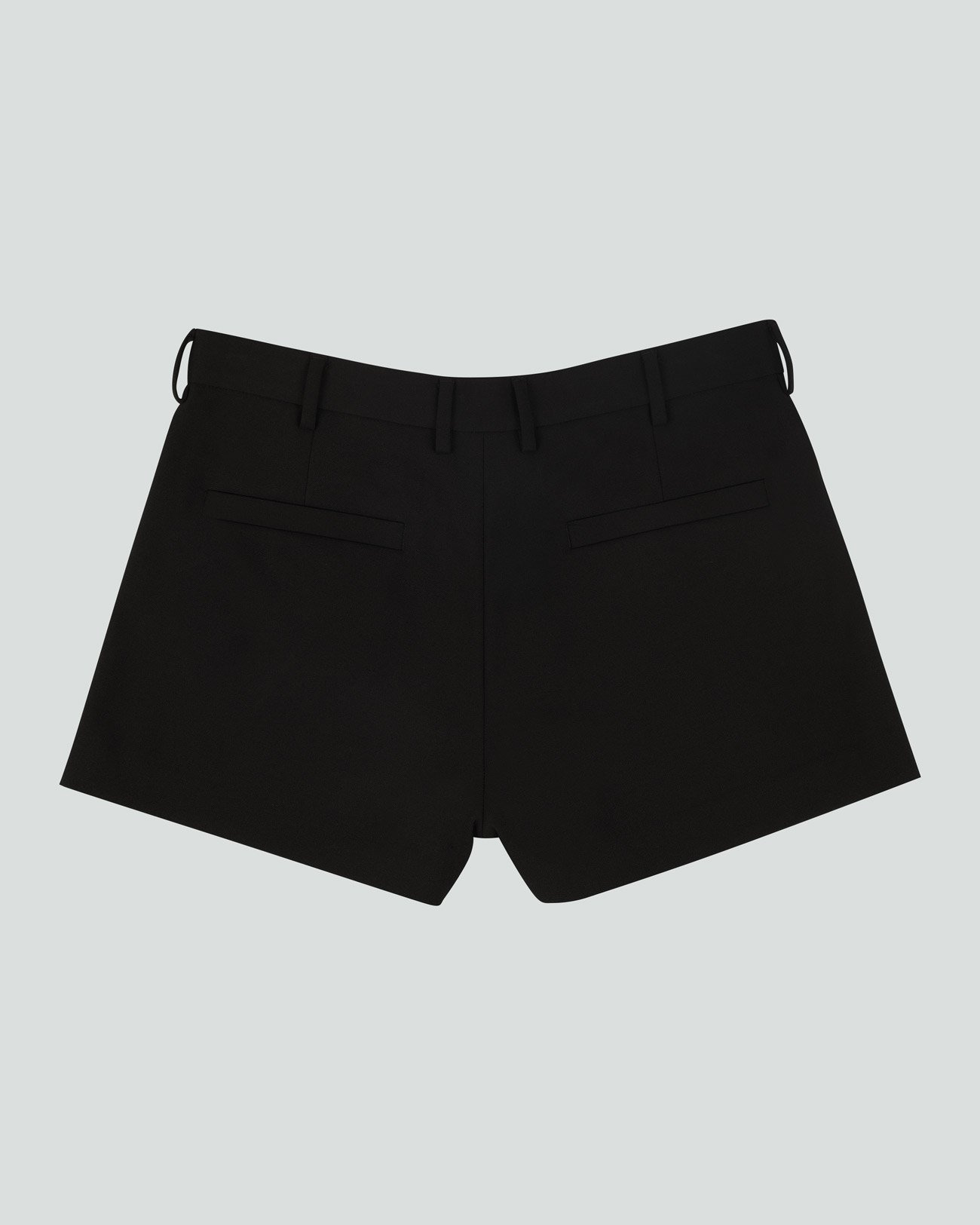 PUNY SHORT BLACK WOOL - 3