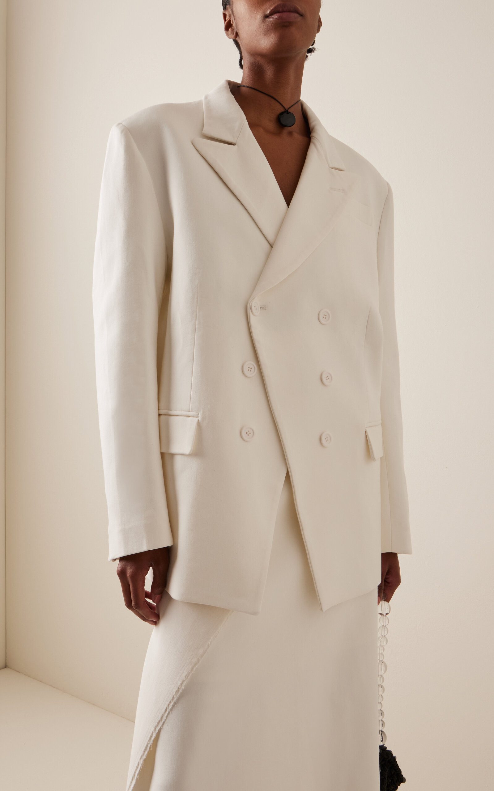 Alfa Crepe Jacket white - 2
