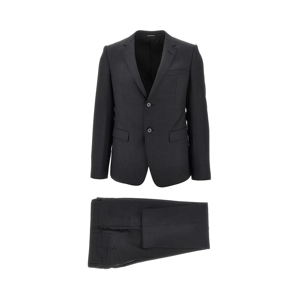'DAVID LINE' SINGLE-BREASTED TAILORED SUIT - 1
