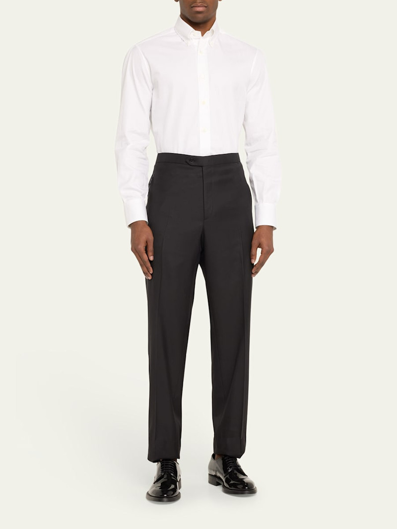 Brioni Men's Wool Tuxedo Trousers outlook