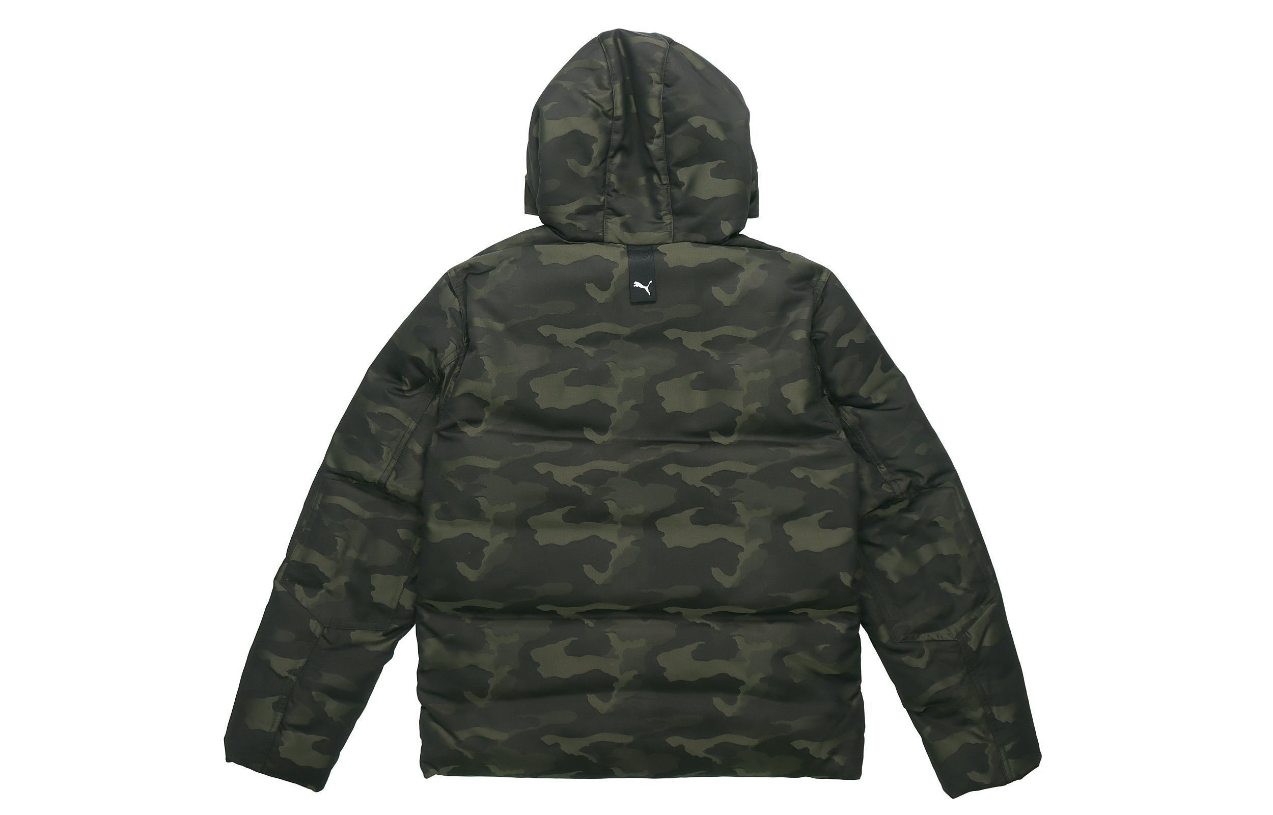 PUMA Streetstyle 480 Hooded Camo Down Jacket 'Black' 581639-70 - 2