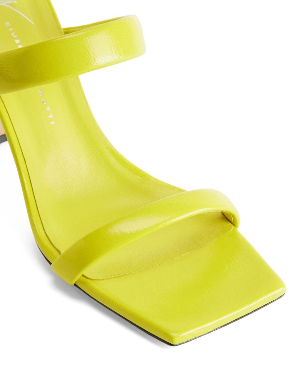 Flaminia 85mm leather mules - 4