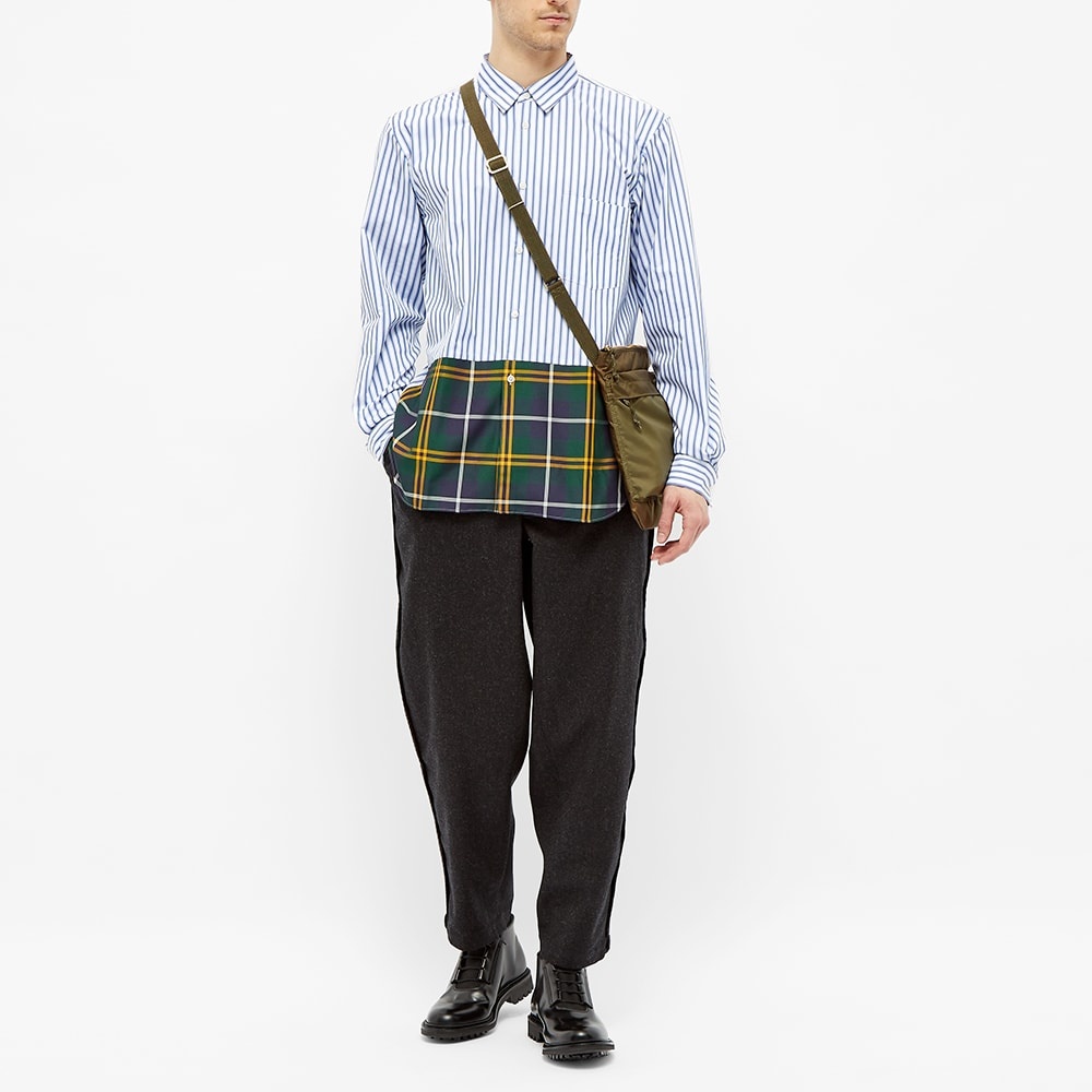 Comme des Garcons Homme Plus Tartan Check Stripe Shirt - 6