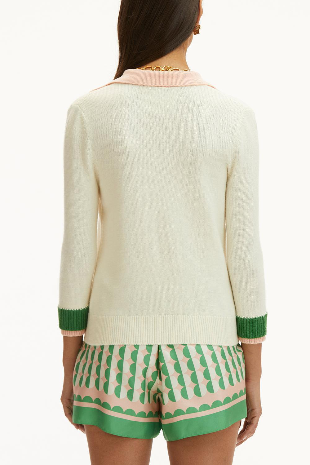 Colorblock Polo Pullover - 5