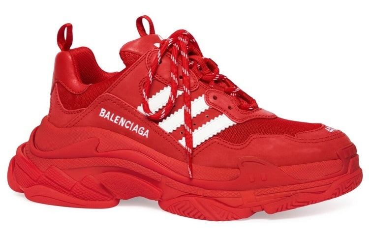 Balenciaga Triple S x adidas 'Red' 712821W2ZB26090 - 3