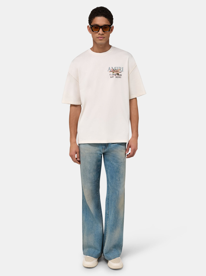 AMIRI HOPE AND DREAMS OVERSIZED TEE outlook