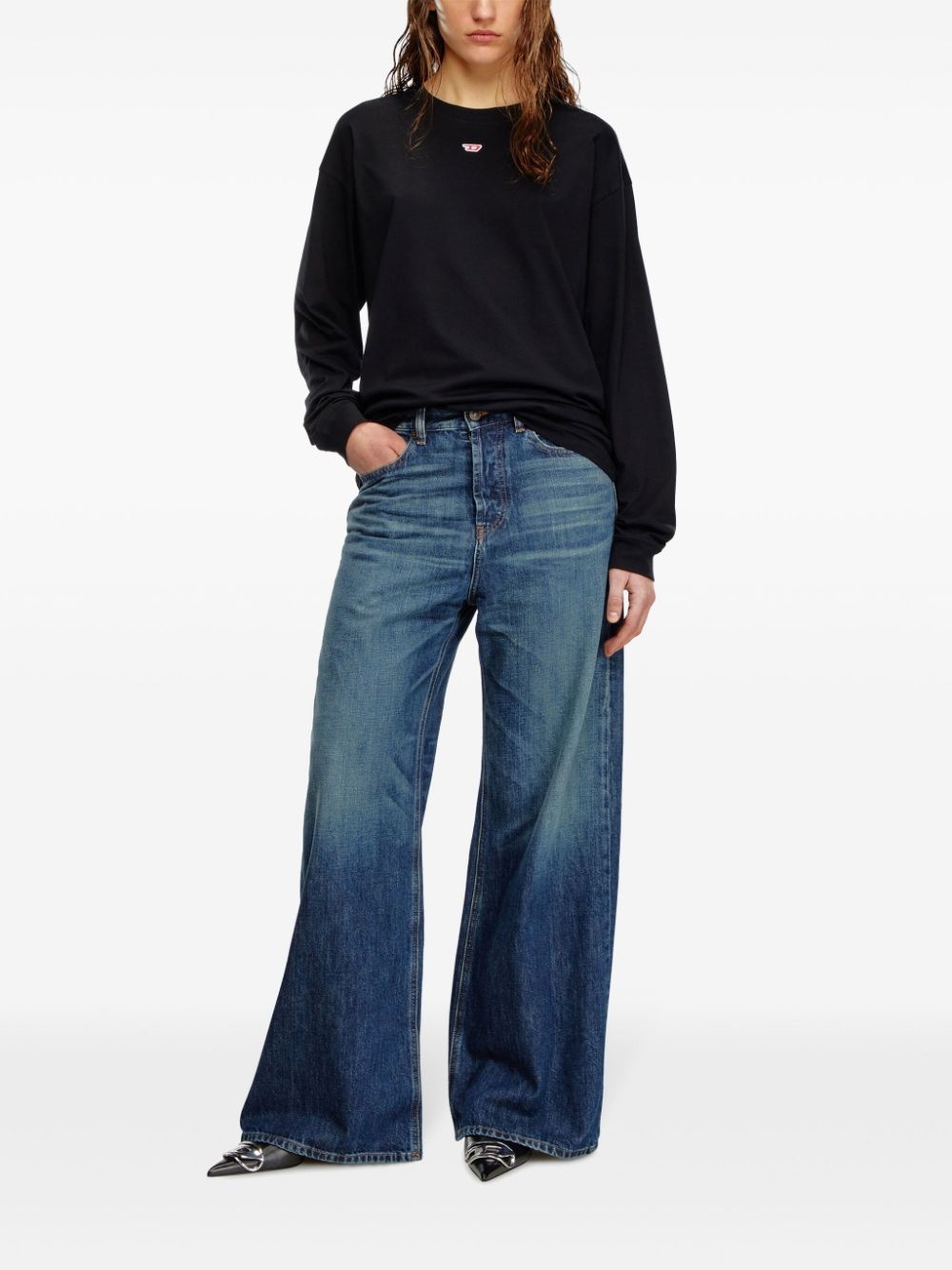 T-Boxt-LS-D cotton T-shirt - 2