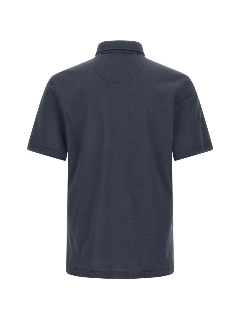 Brioni cotton polo shirt outlook