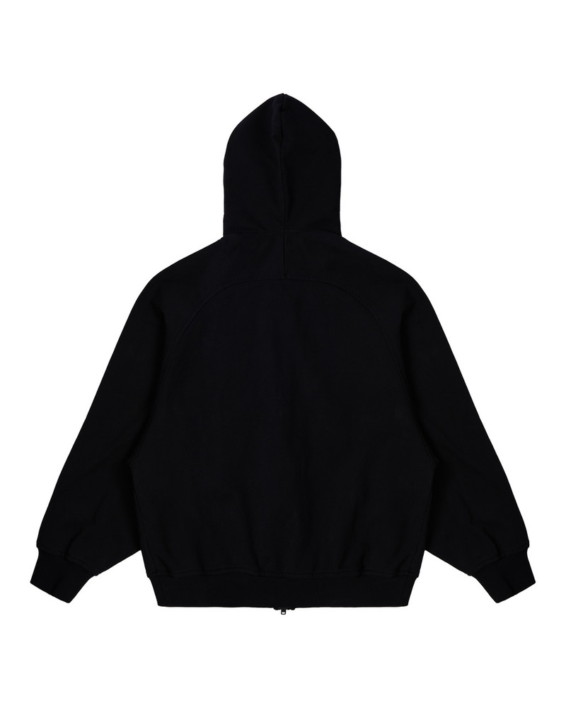 1017 ALYX 9SM BLACK OVERSIZED ZIP-UP HOODIE outlook