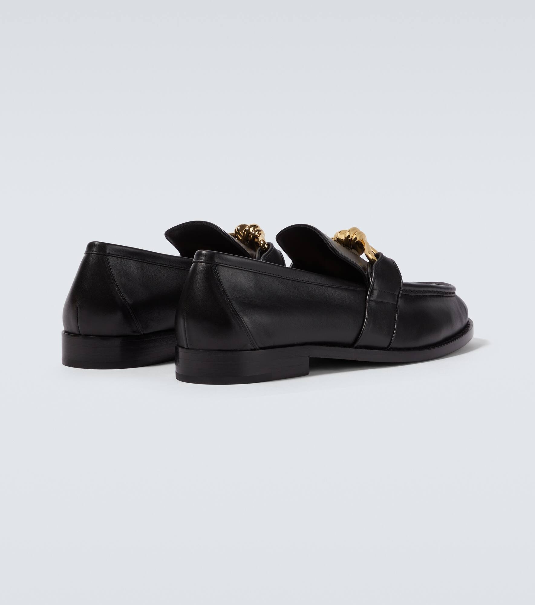 Astaire Knot leather loafers - 6
