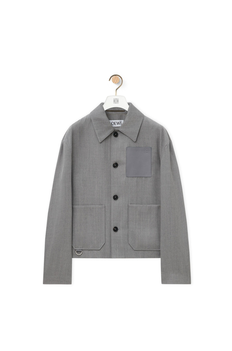 Workwear jacket in wool 1