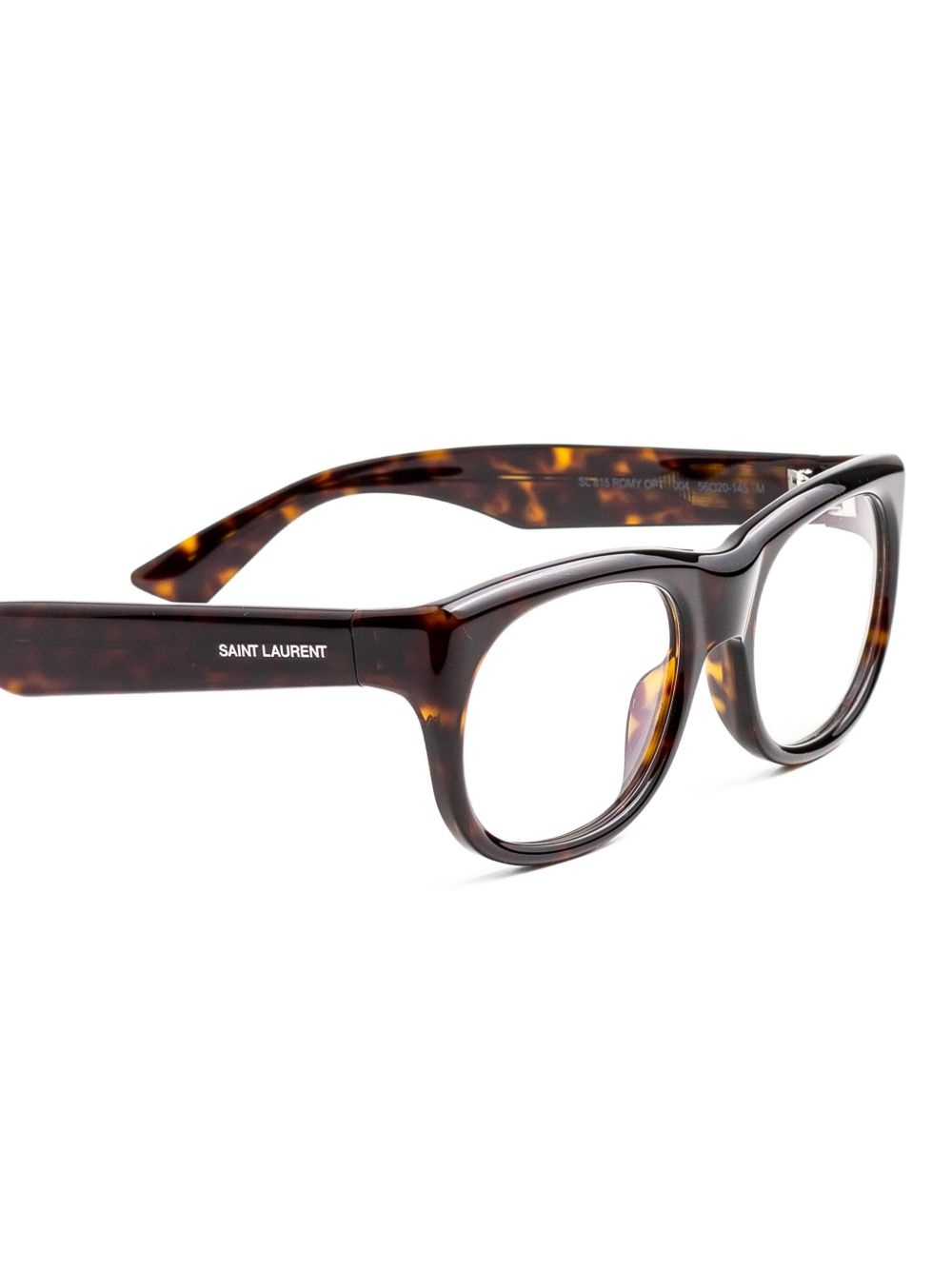 tortoiseshell-effect glasses - 3