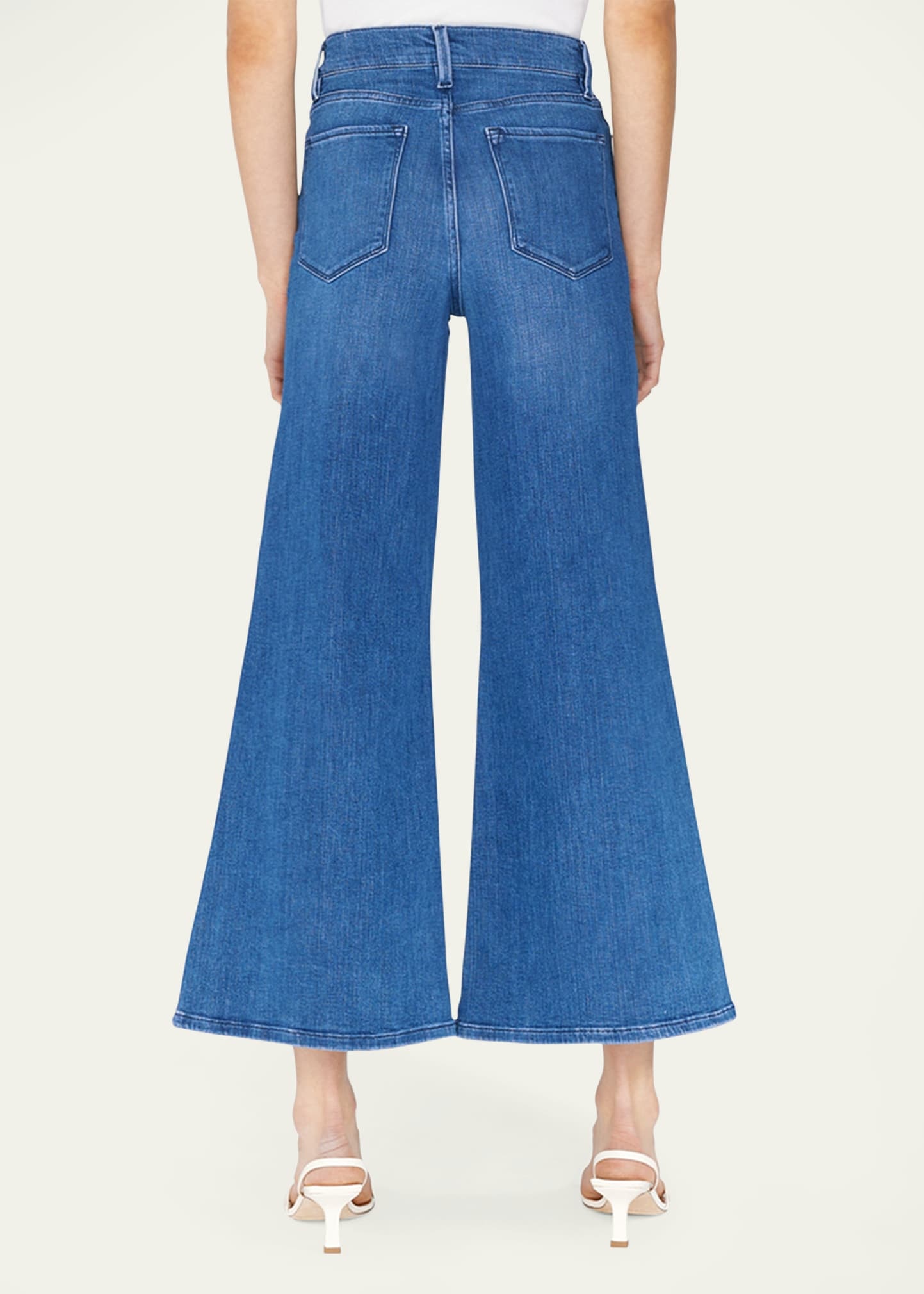 Le Palazzo Cropped Jeans - 3