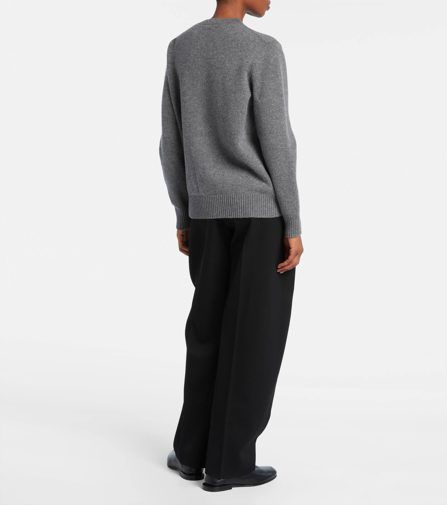 Wool and cashmere cardigan - 3